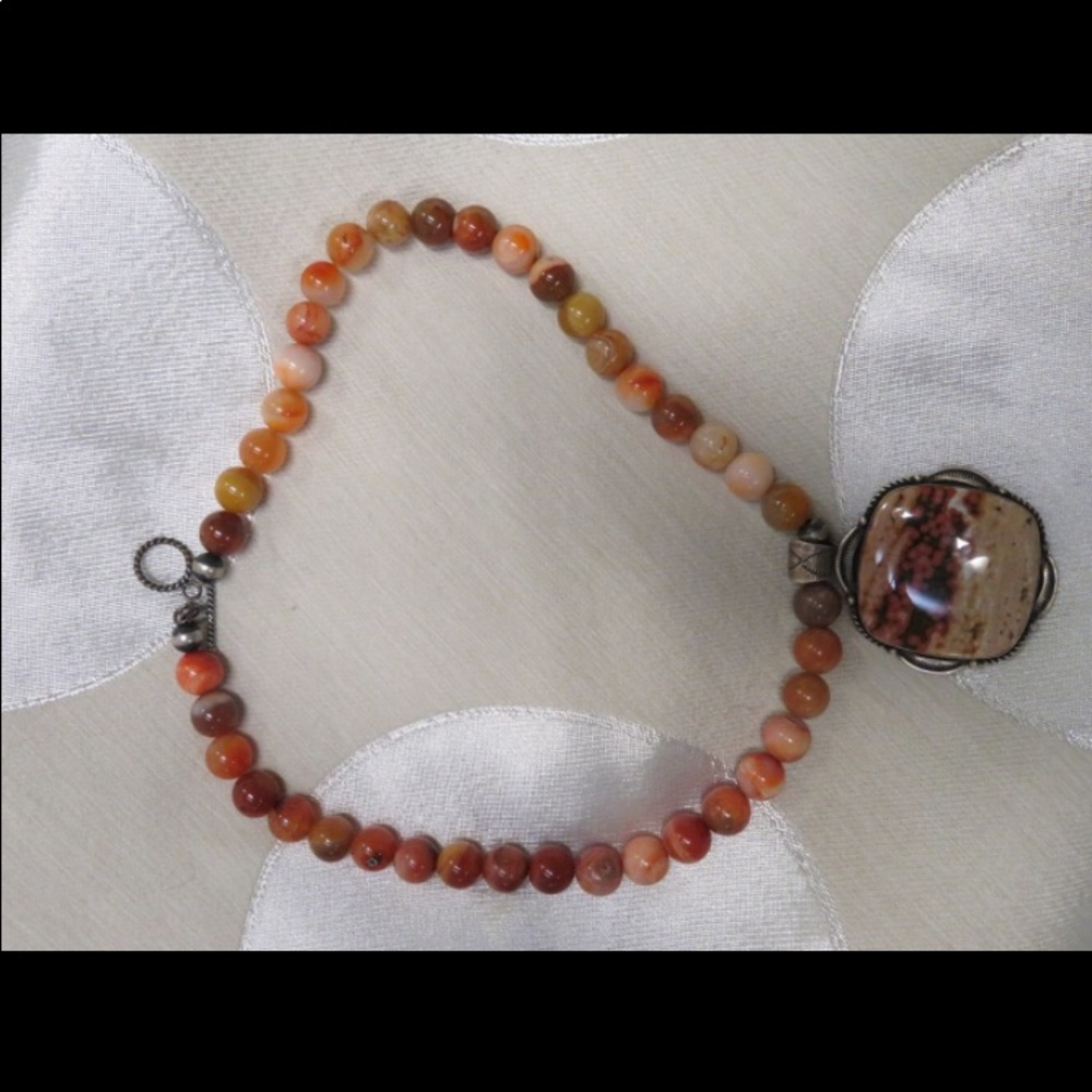 Native American Sterling Silver Necklace